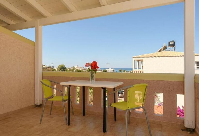 Standardzimmer mit Meerblick & Balkon, Kiklamino