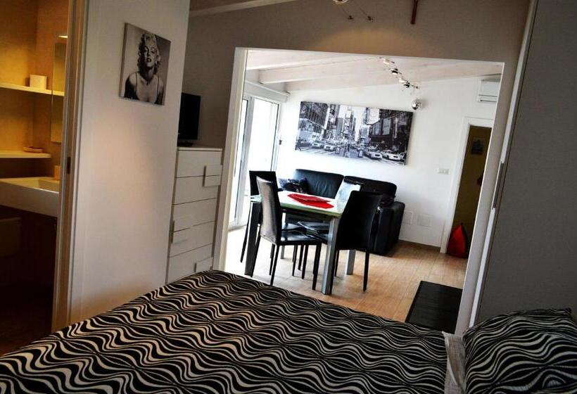 스탠다드 룸 거실포함, Albergo Diffuso Dimora Rossi B&b