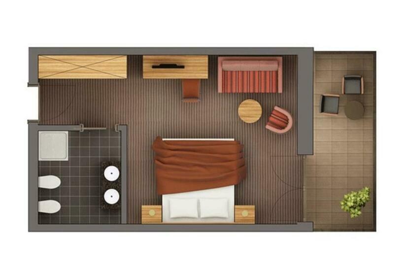 带观景的标准间, Das Sonnenparadies