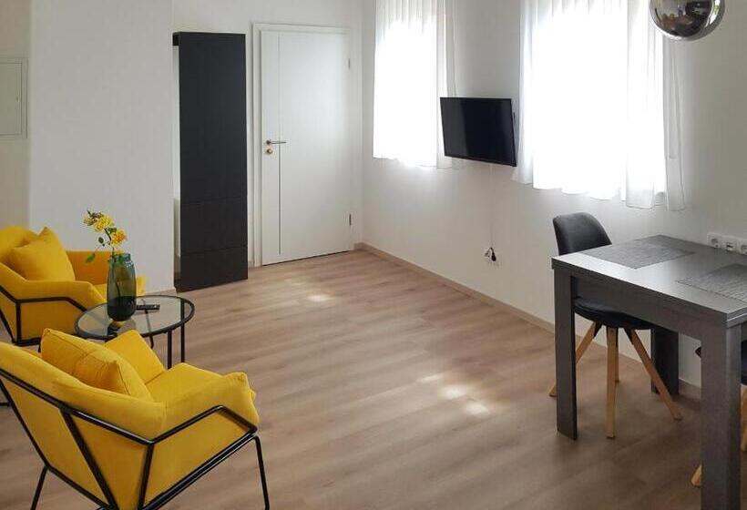 침실 1개 아파트, Garni Zum Weinkrug