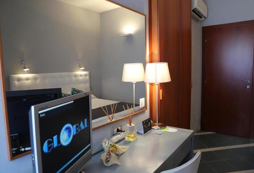 스탠다드 발코니 룸 측면 바다 전망, Metropol