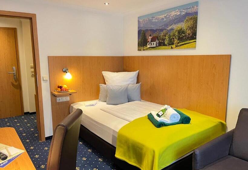 컴포트 싱글 룸, Post Regionales Großes Frühstücksbuffet Auch Gf & Lf