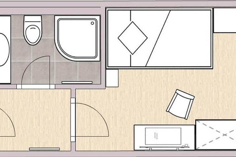 컴포트 싱글 룸, Post Regionales Großes Frühstücksbuffet Auch Gf & Lf