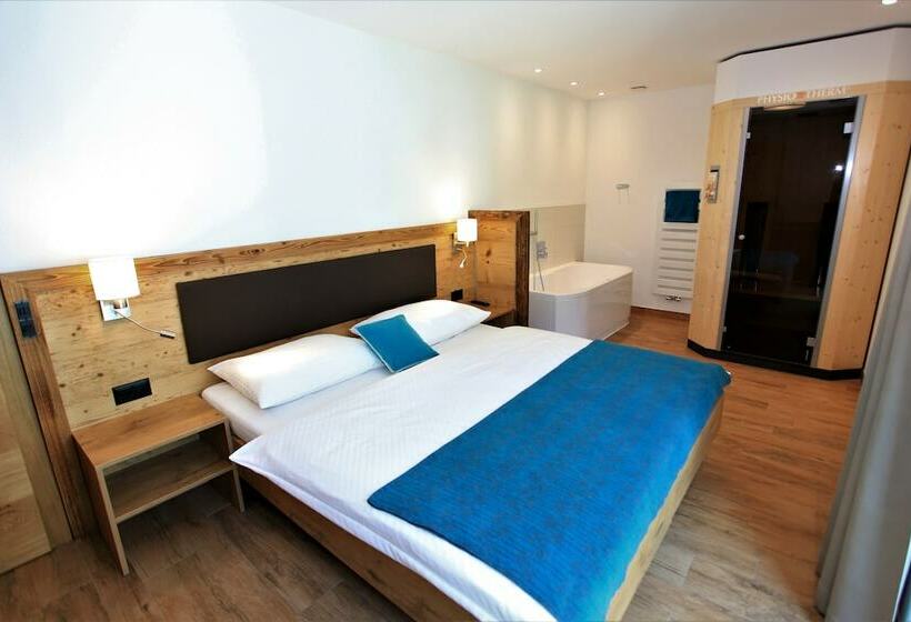 침실 1개 디럭스 아파트, Engadin Lodge