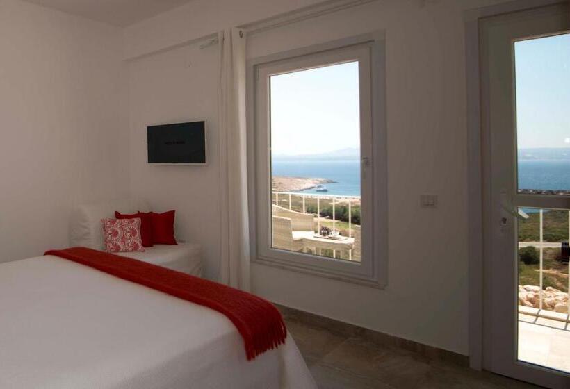 اتاق استاندارد با بالکن و چشم‌انداز دریا, Aika Akvaryum