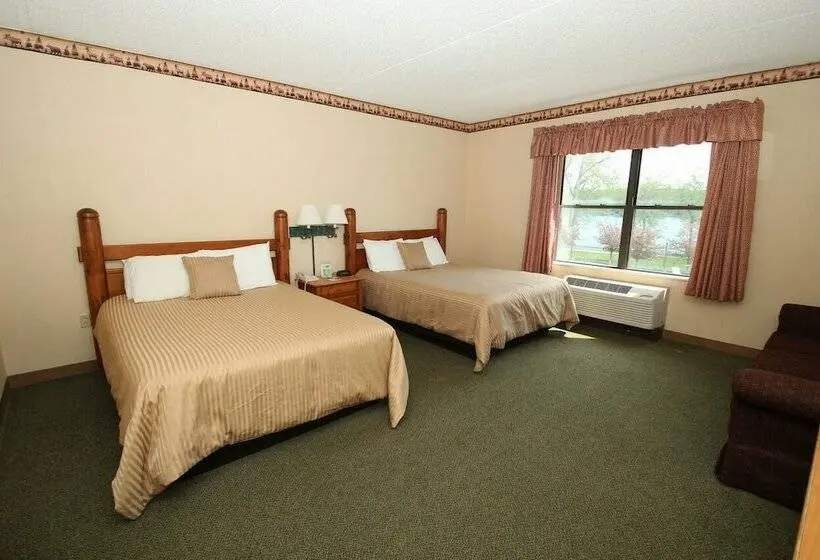 クイーンサイズベッドのスタンダードルーム, Darien Lake Lodge On The Lake