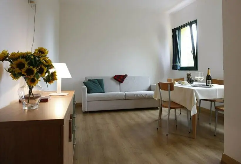 景色の見える一ベッドルームアパートメント, Residence Miravalle E Stellalpina