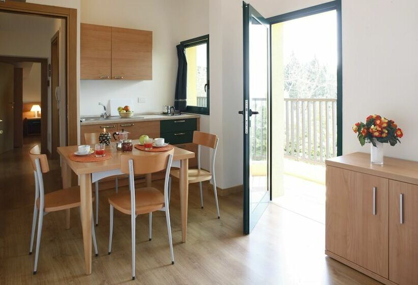 景色の見える一ベッドルームアパートメント, Residence Miravalle E Stellalpina