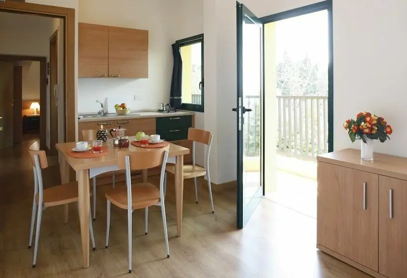 景色の見える一ベッドルームアパートメント, Residence Miravalle E Stellalpina