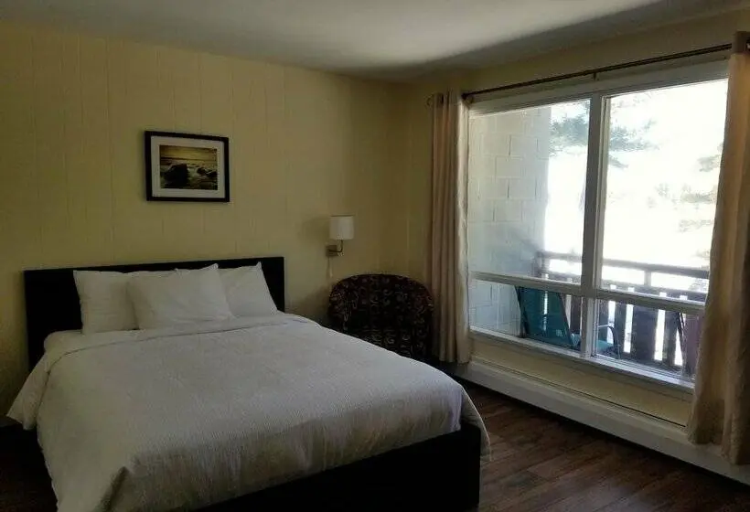 ダブルベッドのベーシックルーム, Pinedale Inn