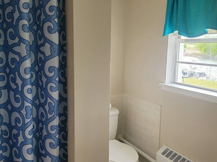 غرفه قياسيه سريرين مزدوجين, Riverside Motel And Marina Manistee