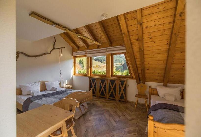 غرفة قياسية ثلاثية, Berghotel Und Restaurant Kräuter Chalet