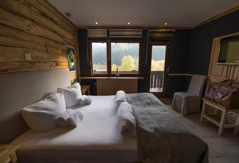 バルコニー付きスタンダードルーム, Berghotel Und Restaurant Kräuter Chalet