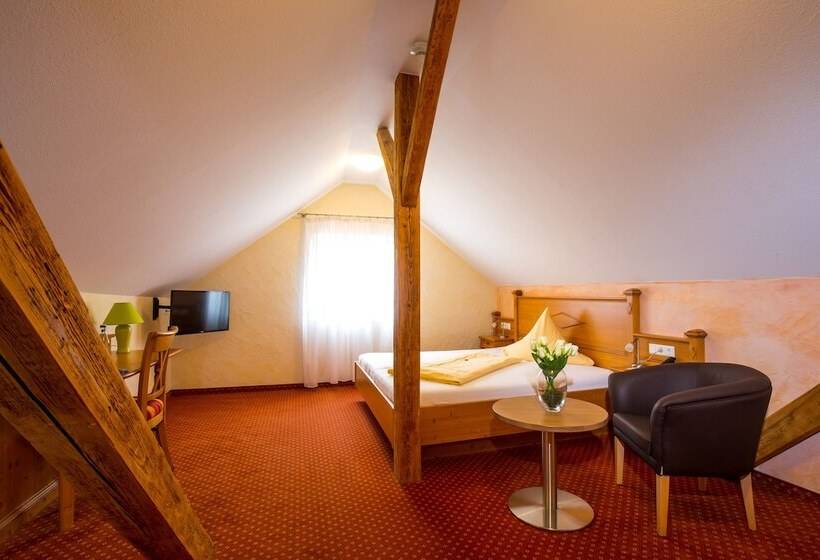 غرفة عائلية, Weinhotel / Gasthaus Zur Sonne