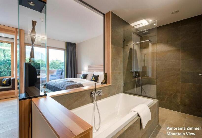 חדר סופריור עם מרפסת, Klosterhof – Alpine Hideaway & Spa