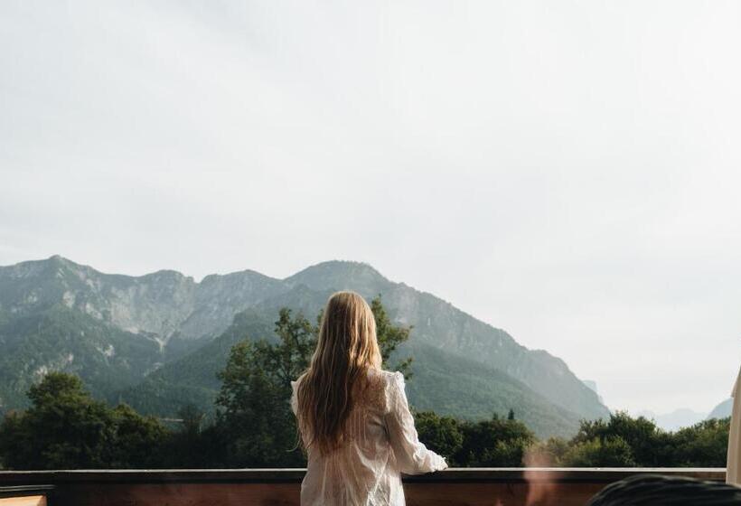 חדר דלוקס עם מרפסת, Klosterhof – Alpine Hideaway & Spa