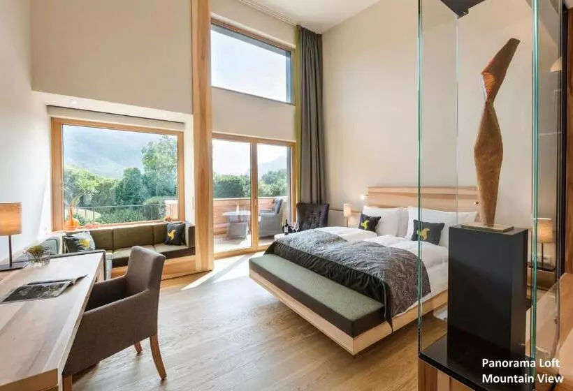 バルコニー付きデラックスルーム, Klosterhof – Alpine Hideaway & Spa