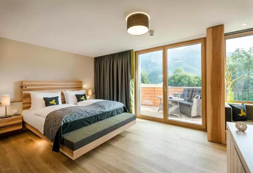 バルコニー付きジュニアスイート, Klosterhof – Alpine Hideaway & Spa