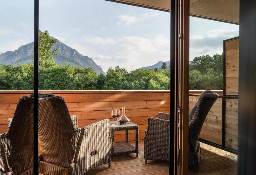 バルコニー付きジュニアスイート, Klosterhof – Alpine Hideaway & Spa