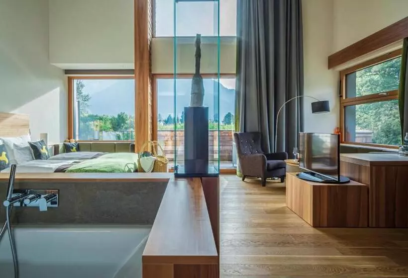 山の見えるジュニアスイート, Klosterhof – Alpine Hideaway & Spa