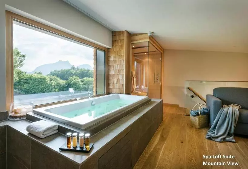 ハイドロマッサージバス付きスイート, Klosterhof – Alpine Hideaway & Spa