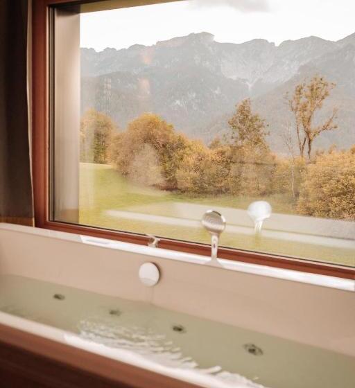 סוויטה עם ג'קוזי, Klosterhof – Alpine Hideaway & Spa