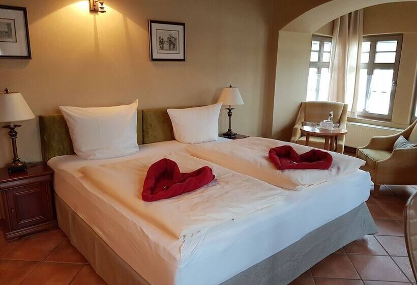 スタンダードシングルルーム, Stadtschloß Hecklingen