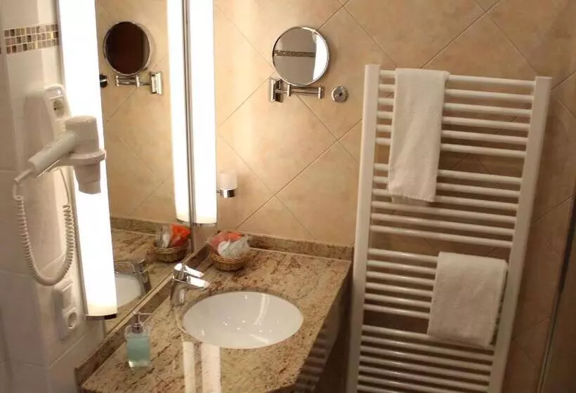 اتاق کلاسیک یک تخته, Stadthotel Augsburg