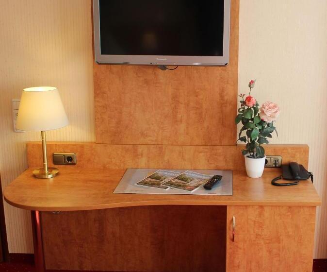 غرفة قياسية مزوَّدة بشُرفة, Stadthotel Augsburg