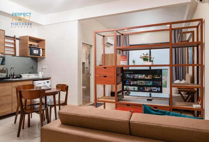带1个卧室的带海景的公寓, Timurbay Beachfront By Perfect Host