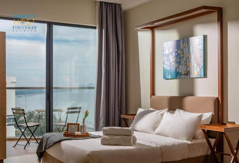 침실 1개 바다 전망 아파트, Timurbay Beachfront By Perfect Host