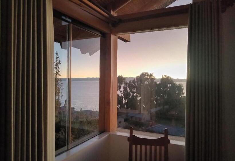 اتاق استاندارد با تخت بزرگ, Casa De La Luna Isla Del Sol Bolivia