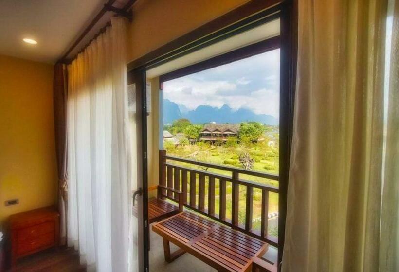 Номер Deluxe, Lisha Grandhotel Vangvieng