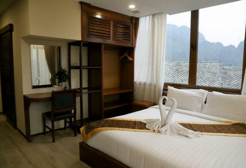 Номер Deluxe, Lisha Grandhotel Vangvieng