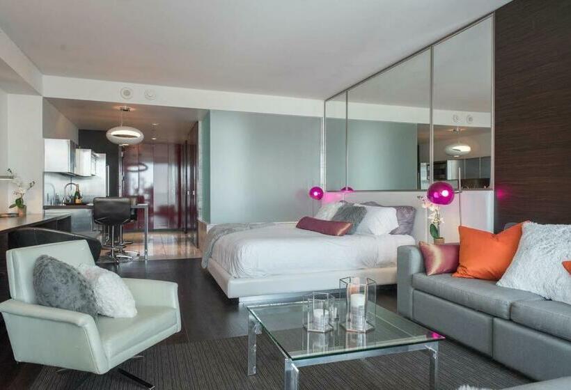Apartamento 1 Dormitório, Luxury Studio Strip View No Resort Fee Palms Place