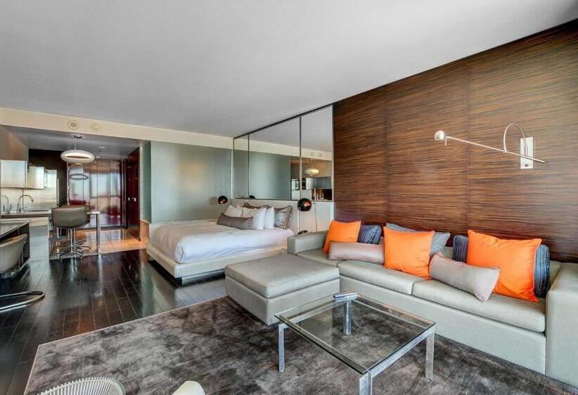 Apartamento 1 Dormitório, Luxury Studio Strip View No Resort Fee Palms Place
