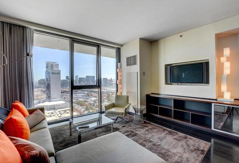 Apartamento 1 Dormitório, Luxury Studio Strip View No Resort Fee Palms Place