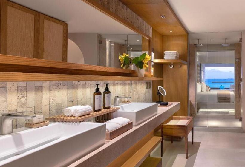 キングサイズベッドのジュニアスイート, Impression Isla Mujeres By Secrets Adults Only All Inclusive