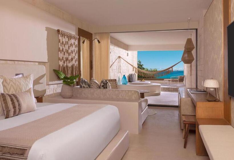 キングサイズベッドのジュニアスイート, Impression Isla Mujeres By Secrets Adults Only All Inclusive