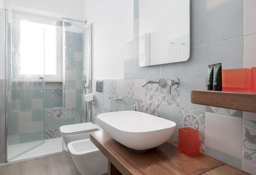 디럭스 테라스 룸 바다 전망, Appartamenti Savelletri Via Del Porto