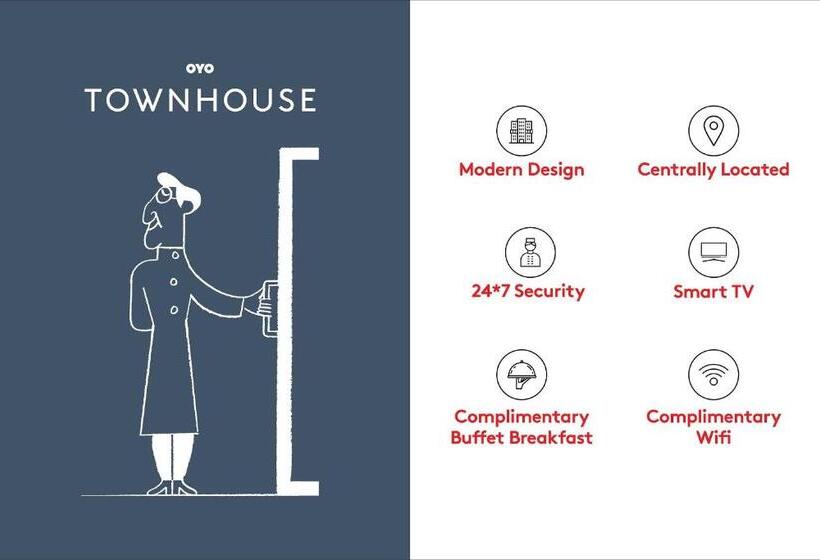 三人经典房间, Townhouse S Continental