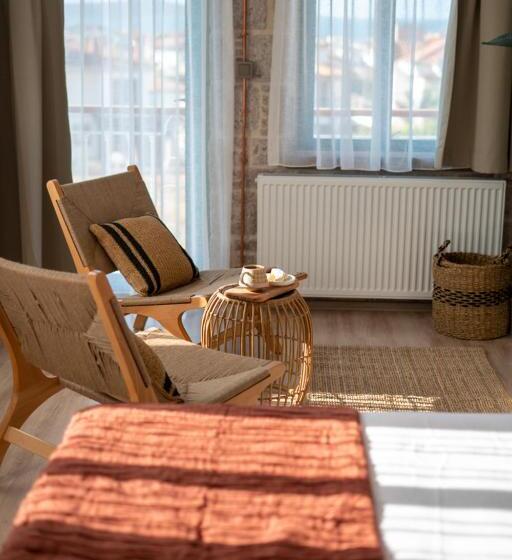 غرفة ديلوكس مطلّة علي البحر, Ajlan Oia