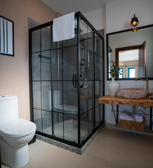 غرفة ديلوكس مطلّة علي البحر, Ajlan Oia