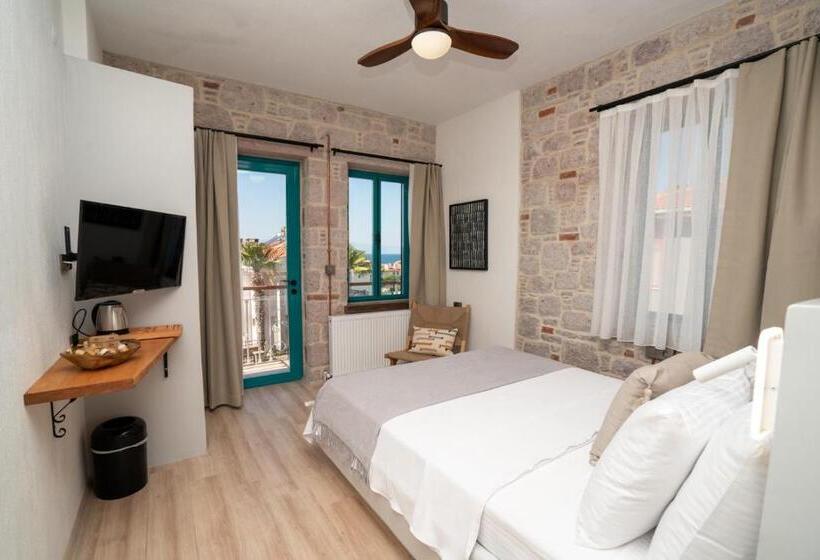 غرفة قياسية مطلّة علي البحر, Ajlan Oia