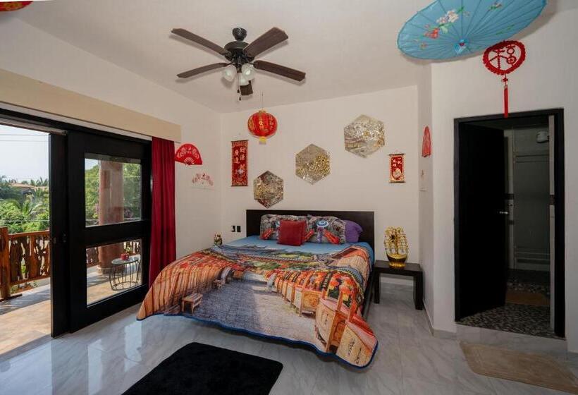 标准间带漩涡浴缸, Alfa Troncones Mexico