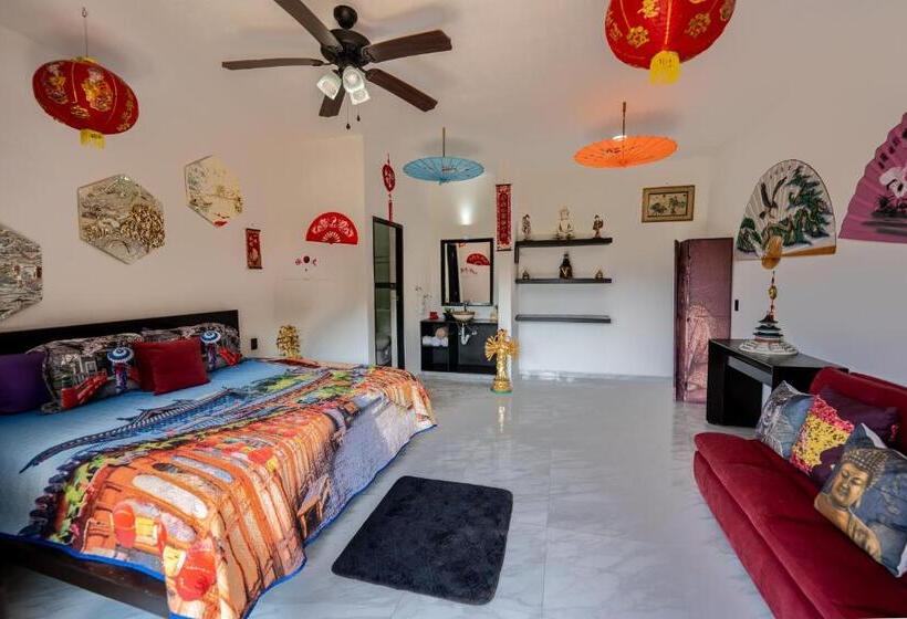 标准间带漩涡浴缸, Alfa Troncones Mexico