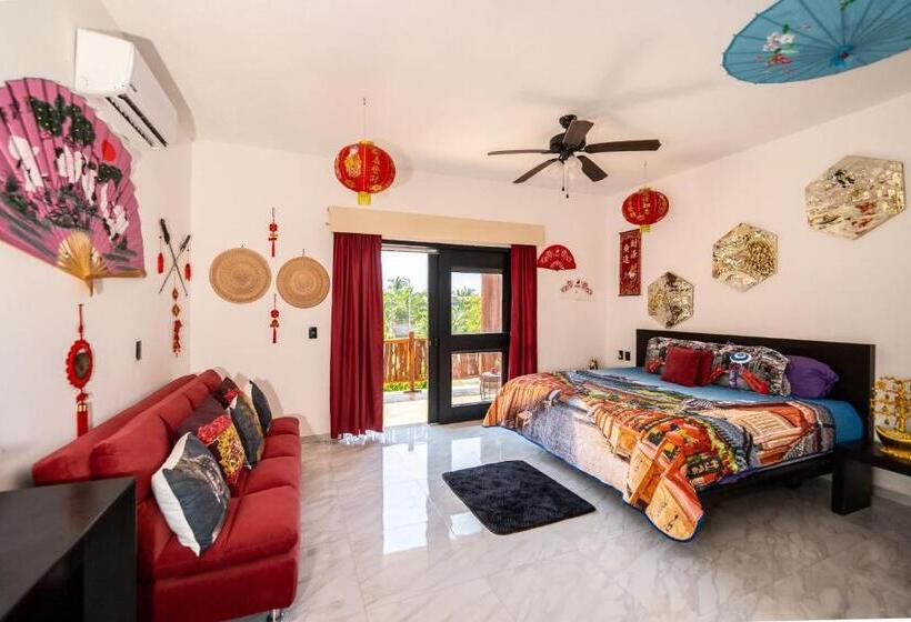 标准间带漩涡浴缸, Alfa Troncones Mexico