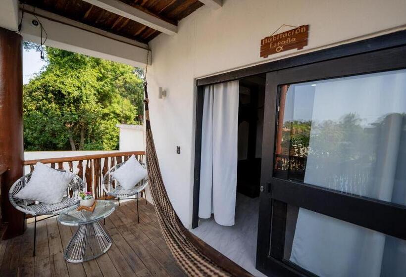 标准间带阳台, Alfa Troncones Mexico