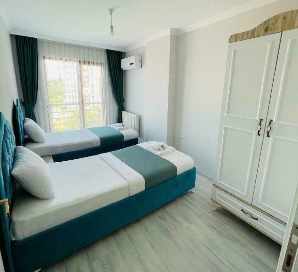 Апартаменты 1 Спальня Вид на Море, Asya Resi̇dence Otel