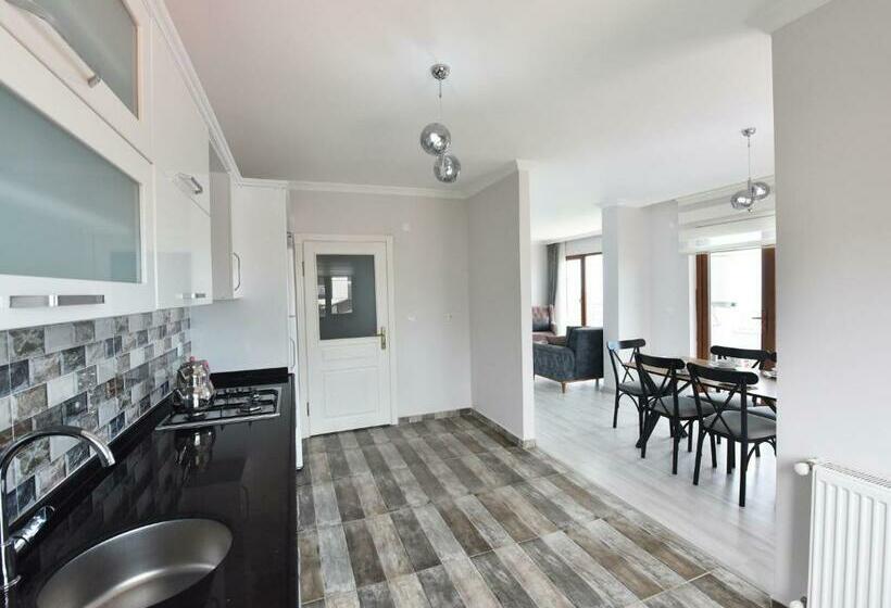 Апартаменты 1 Спальня Вид на Море, Asya Resi̇dence Otel